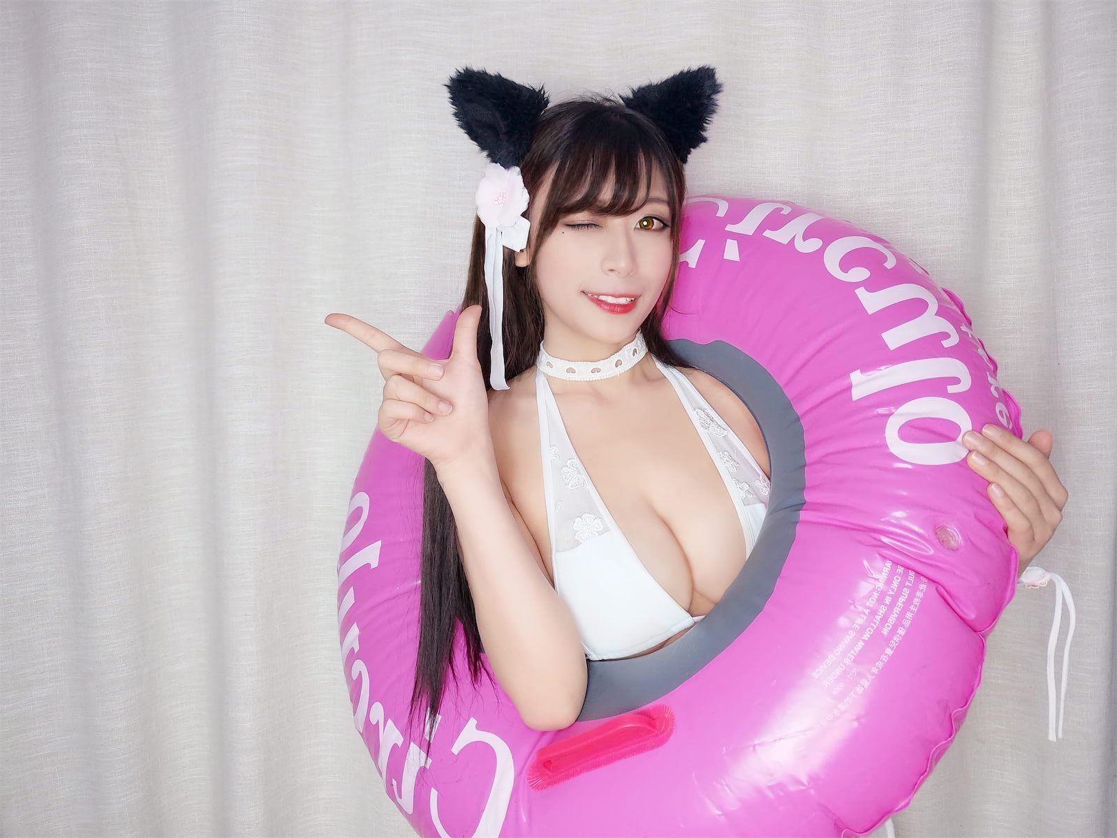 B站羊小雪 舰长爱宕520女仆装