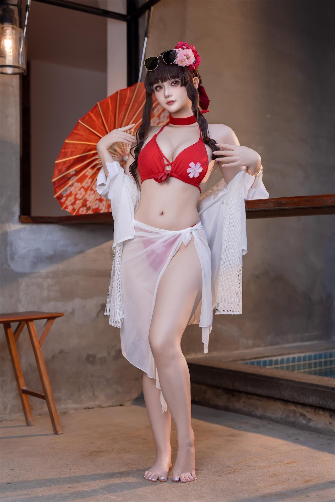 屿鱼 Sakura樱花水着