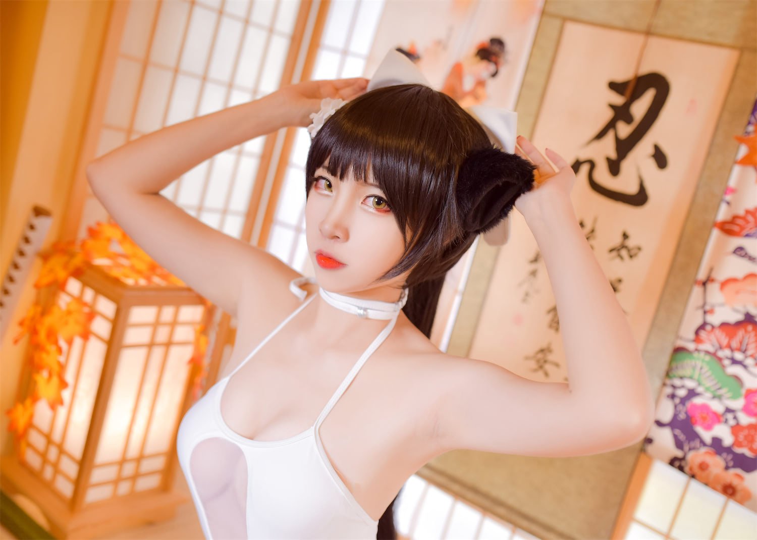 二佐Nisa 高雄獒白色死库水