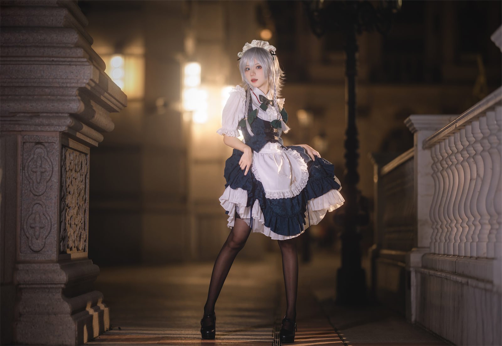 花柒Hana 能代星雨咲夜女仆